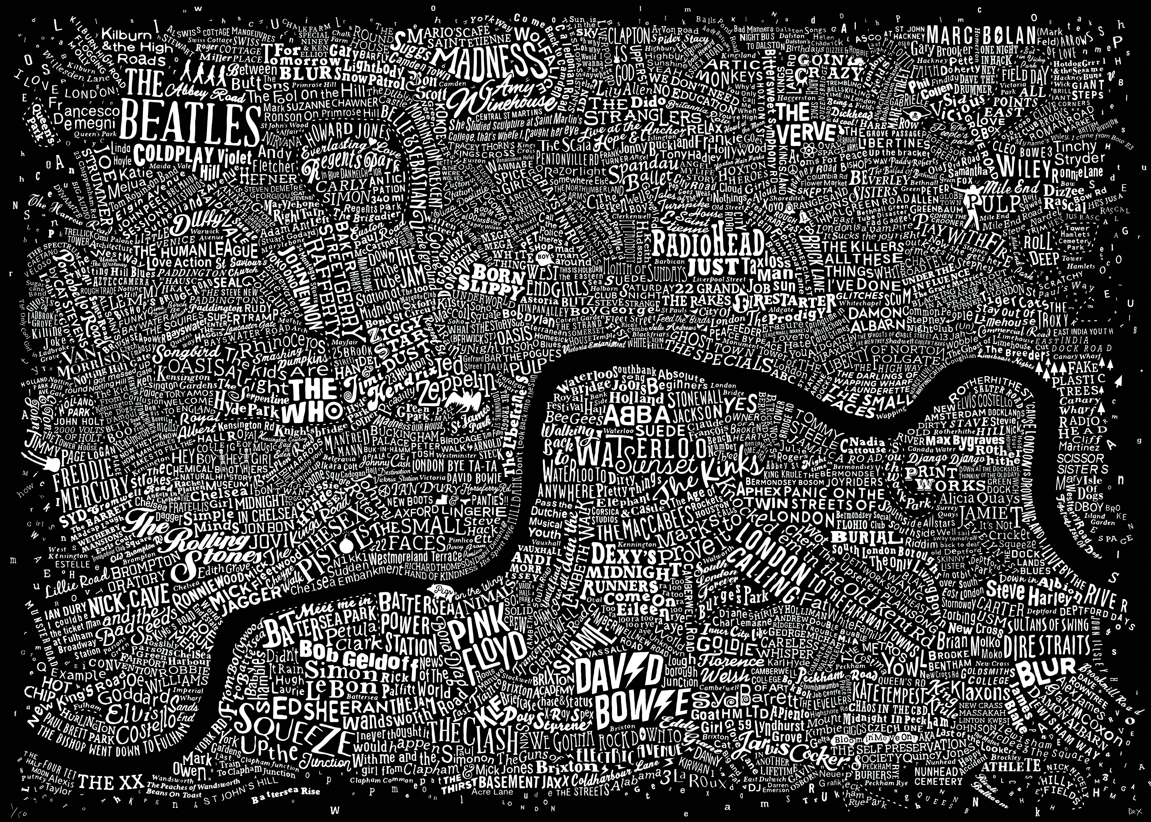 The London Music Map